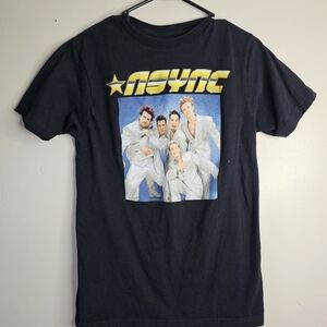 NSYNC Black Graphic Tee - Short Sleeve
